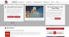 Desktop Screenshot of cityhealthinternational.org